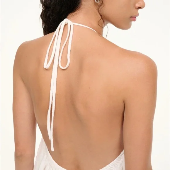 STAUD 'Nightshade' Maxi Dress in Buttercream (NWT) - Picture 4 of 6